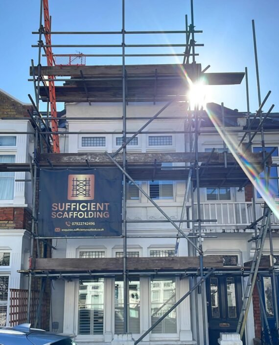 Residential Scaffolding installation at a home in Kent.